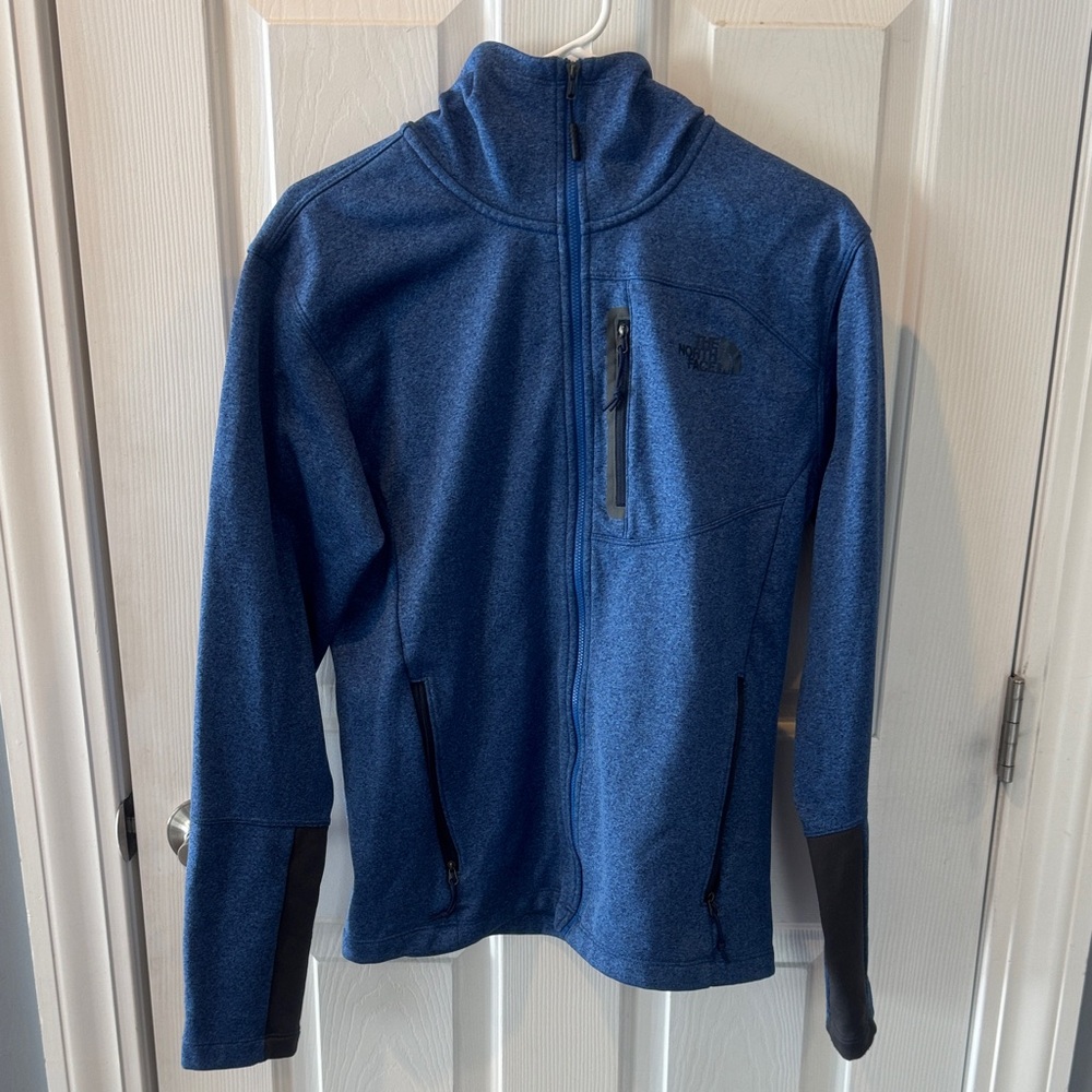 The North Face Blue Zip Hoodie